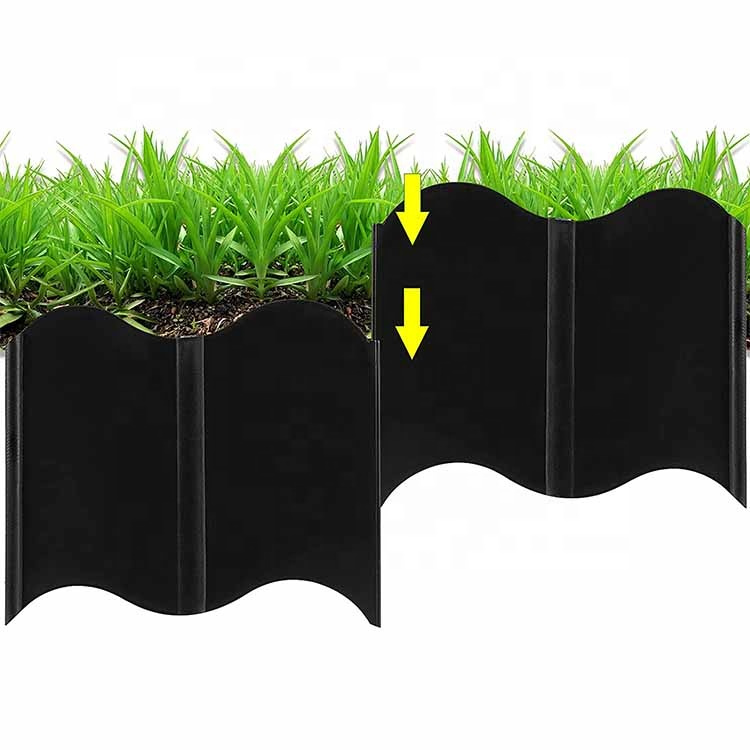 Outdoor landscaping edging 160x140mm for lawns plants in Europea