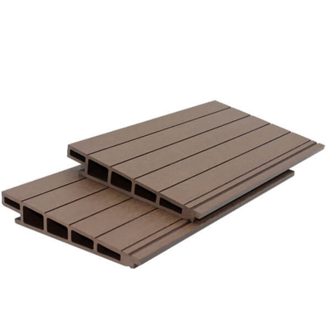 Outdoor wood plastic composite exterior wall cladding