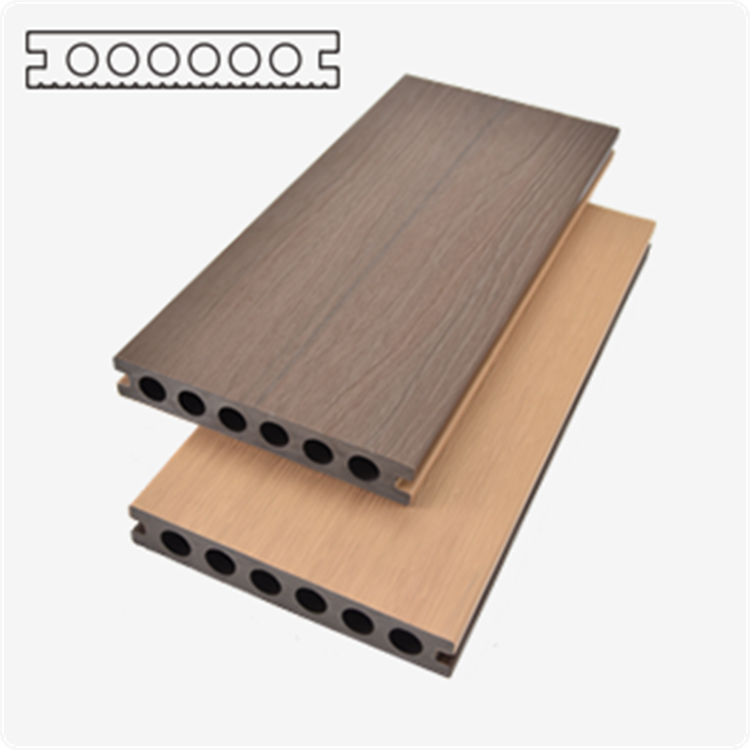 Co-extrusion/Capped Decking 150*35mm for public places in Europe