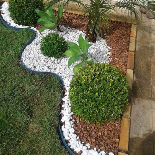 How to install flexible plastic lawn edging