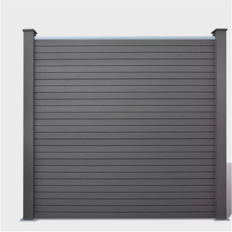 WPC composite fencing also called WPC fence panels popular in European