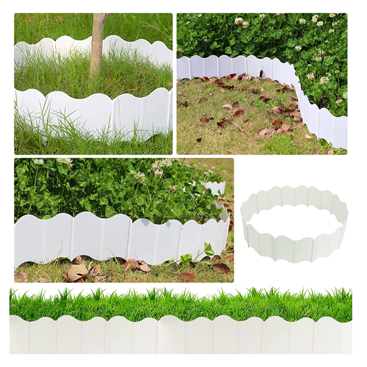 Upgraded 100% new resin PP material border edging with size 6.3*5.5inch in Europe