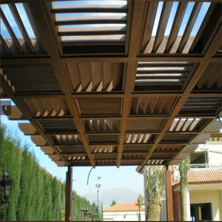 Customizable WPC Pergola for Residential Yards
